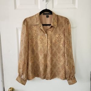 Josephine Chaus Silk Blouse